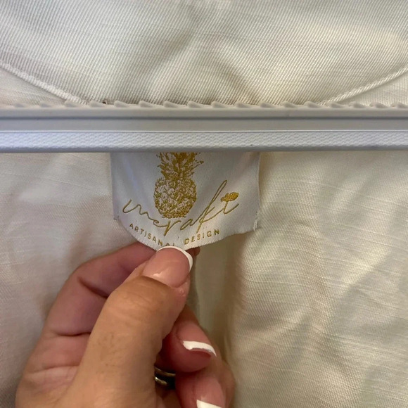 Meraki Artisanal The Arzu Dress in Off White - Picture 8 of 12